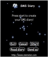 game pic for SMS Diary S60 3rd